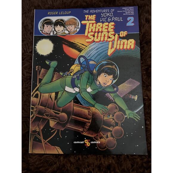 The Adventures of Yoko, Vic & Paul Issues 1 & 2 Vulcans Force 3 Suns of Vina - Picture 4 of 16